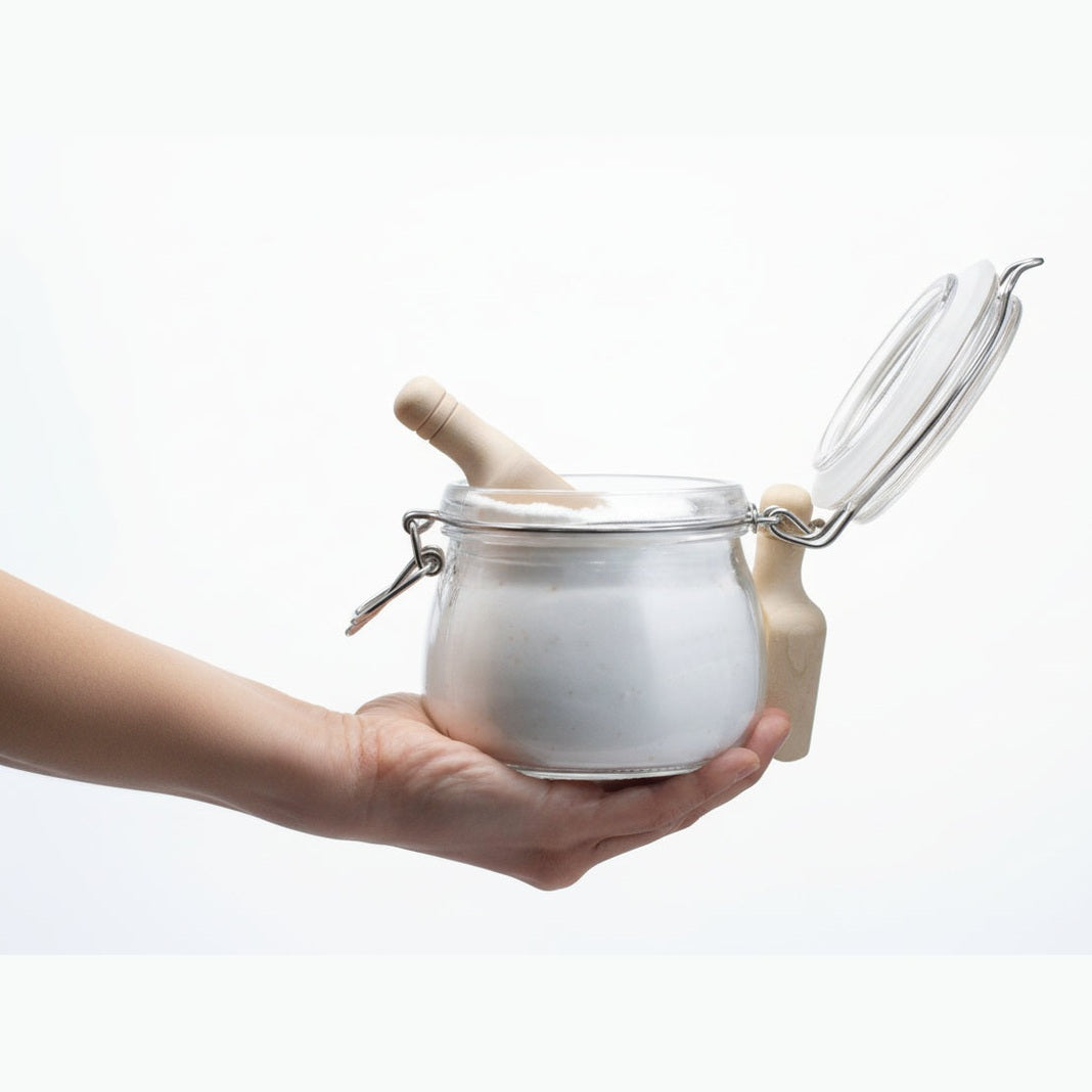 Agnes & Cat Rhubarb Scented Bath Powder