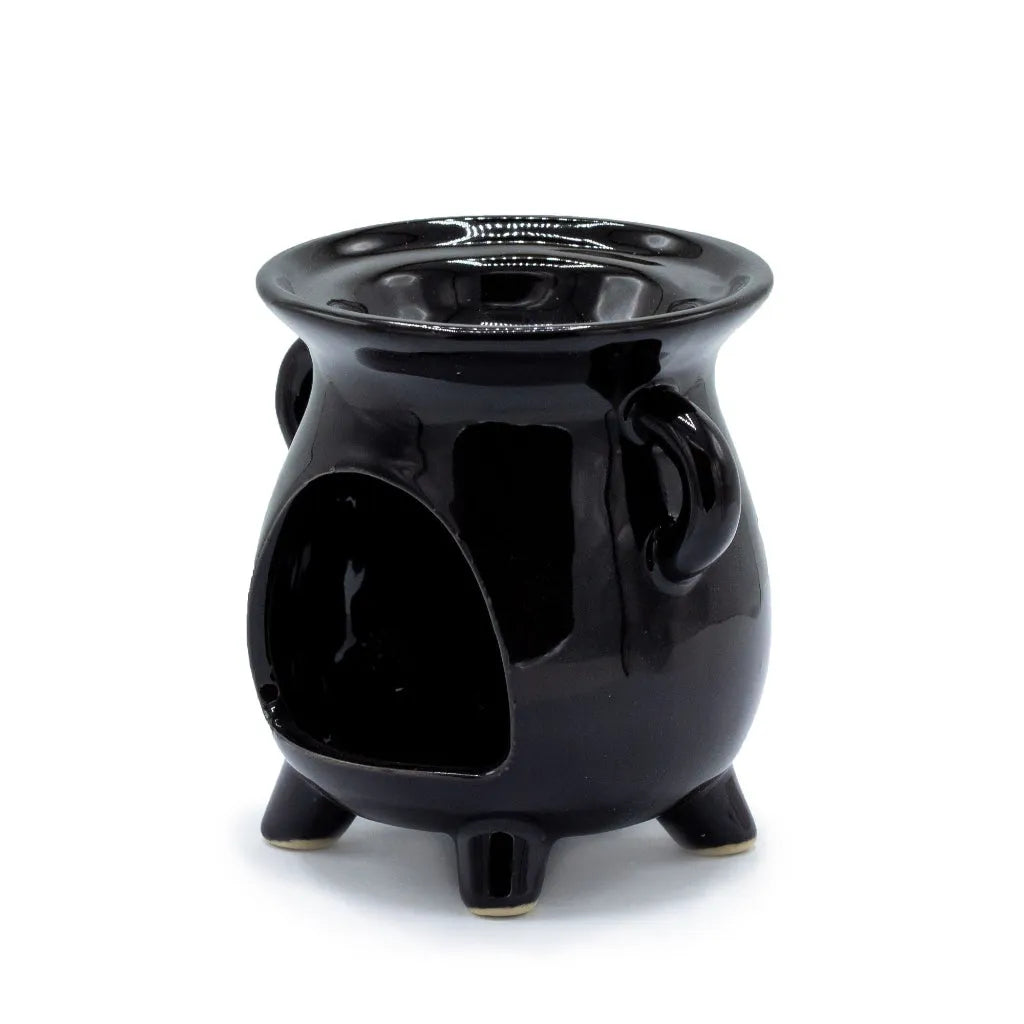Ancient Wisdom Cauldron Oil Burner - Tree of Life Wax Melt Burner - Black Ceramic Home & Garden > Decor > Home Fragrance Accessories > Aroma Diffusers > Ceramic Oil Burners > Cauldron Oil Burner > Tree of Life Wax Melt Burner > Black Oil Burners emmy-jane-boutique.myshopify.com