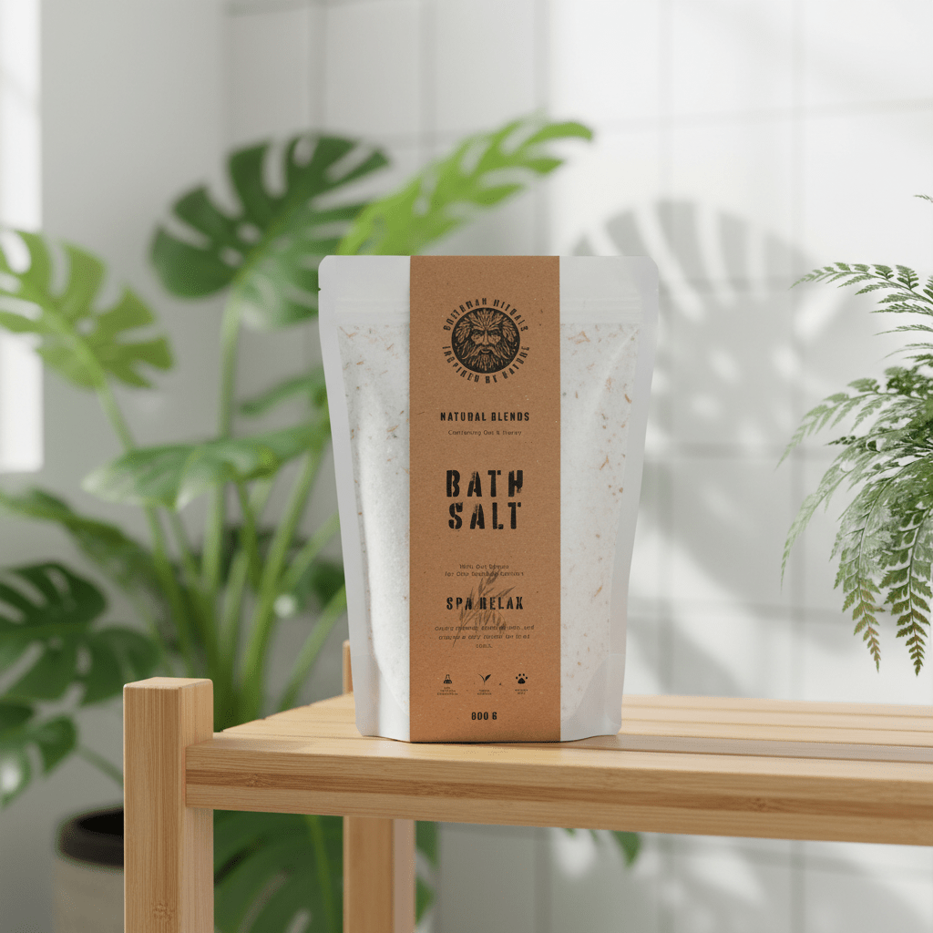 Honey-Scented Epsom Bath Salts for Evening Baths