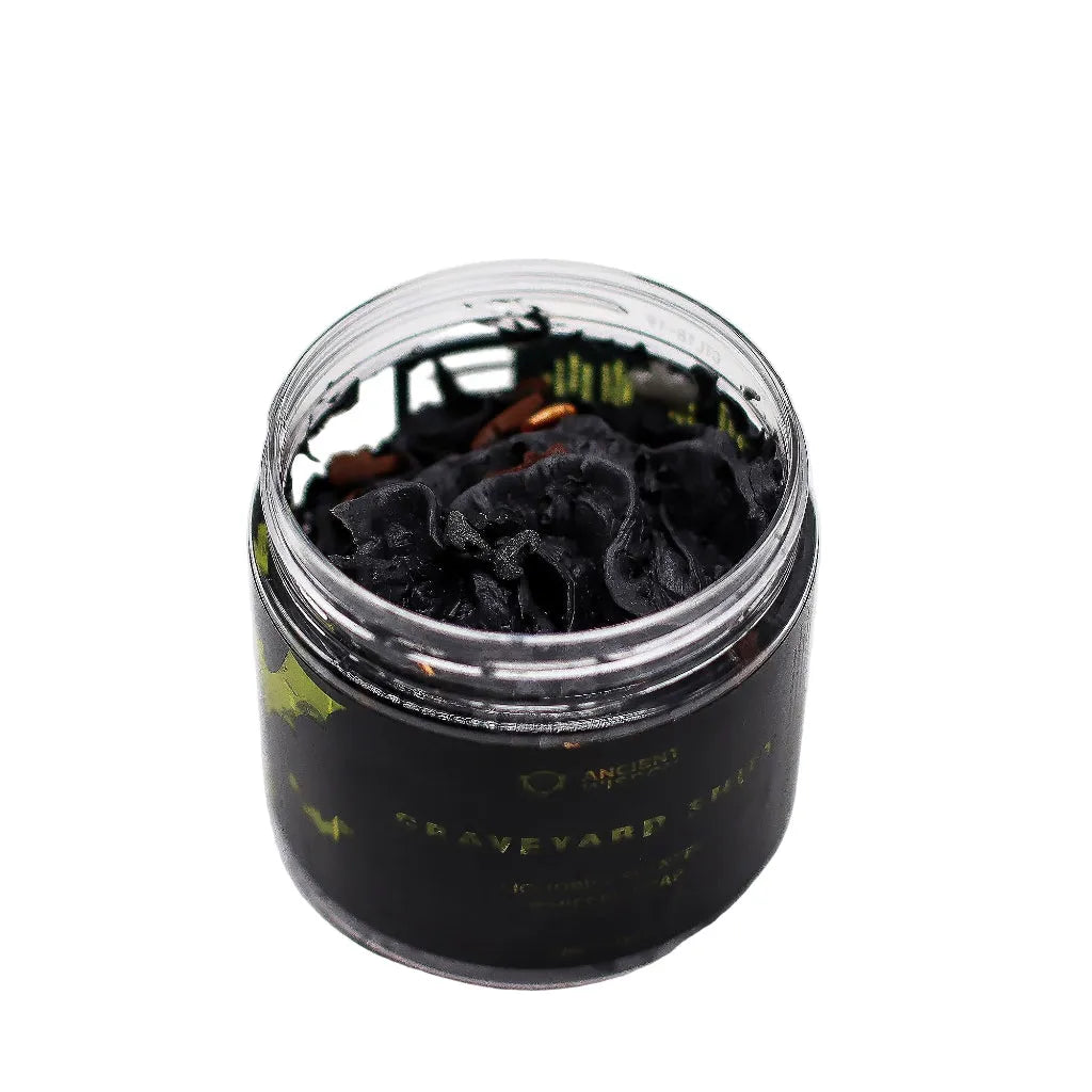 Ancient Wisdom Halloween Whipped Soap - Graveyard Shift - Paraben-Free SLS-Free & Vegan Whipped Soap emmy-jane-boutique.myshopify.com