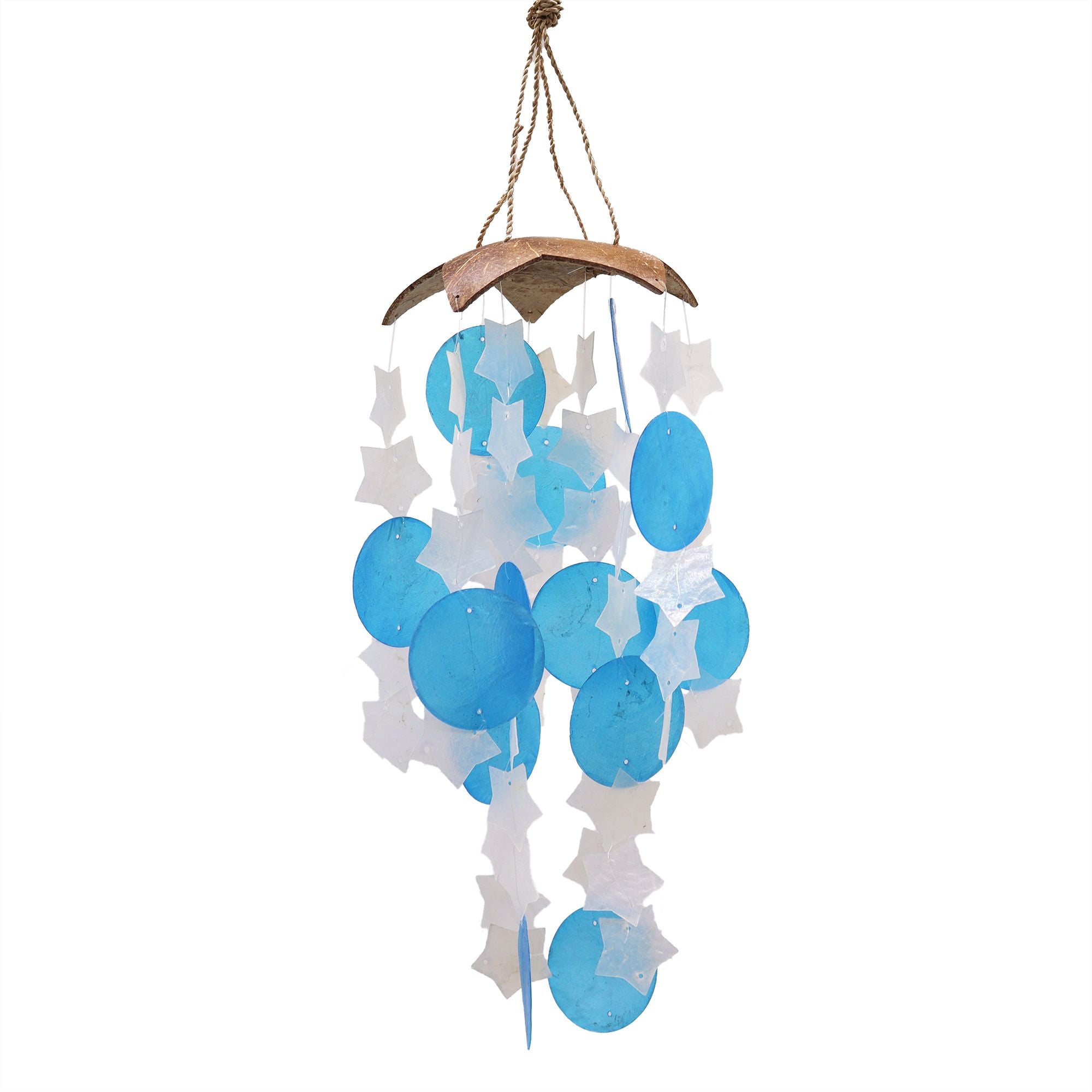 capiz shell wind chimes