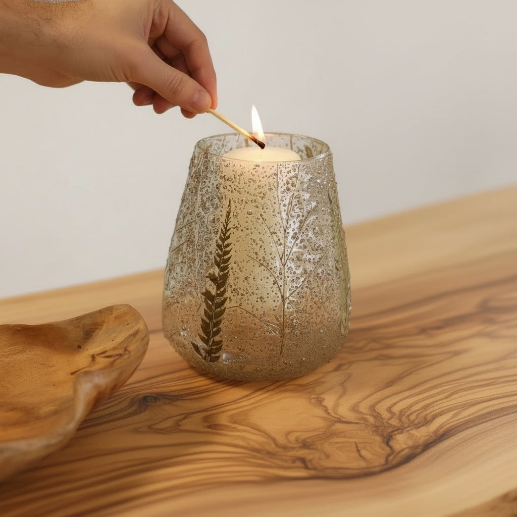 bowl candle holder