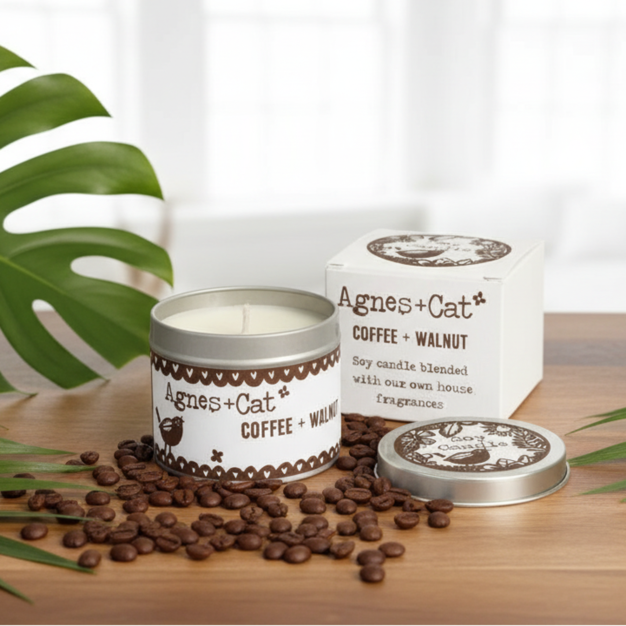 Agnes and Cat Agnes+Cat Soy Wax Tin Candles Vegan & Plastic-Free Home & Garden > Decor > Home Fragrances > Candles > Agnes and Cat Candles > Agnes+Cat Soy Wax Tin Candles > Vegan Candles > Plastic-Free Candles emmy-jane-boutique.myshopify.com