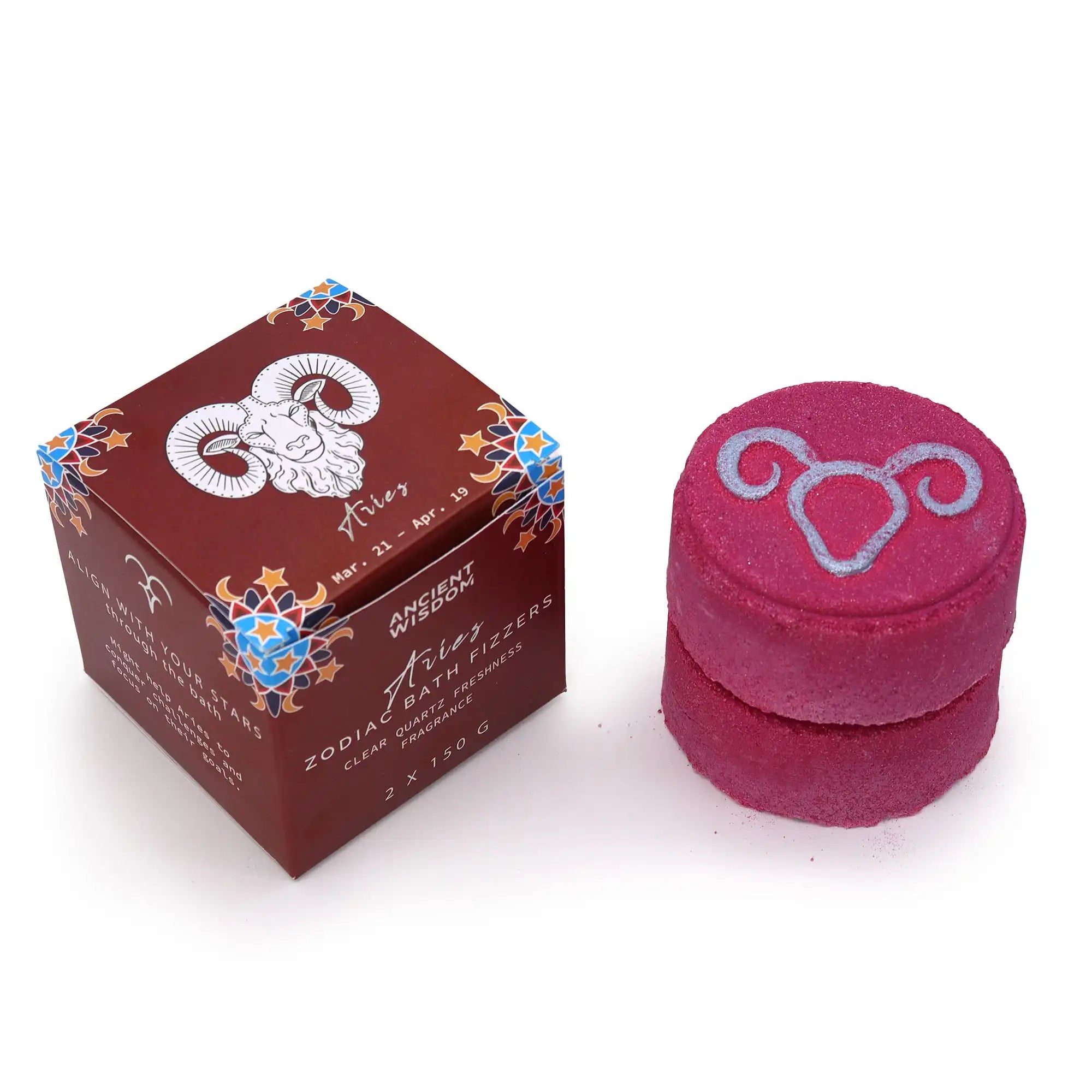 Ancient Wisdom Bath Fizzers Zodiac Horoscope Bathbombs 2 Pack Vegan Friendly Health & Beauty > Personal Care > Cosmetics > Bath & Body > Bath Additives > Bath Fizzers Zodiac Bath Fizzers > Horoscope Bathbombs 2 Pack > Vegan Friendly Bath Bombs emmy-jane-boutique.myshopify.com