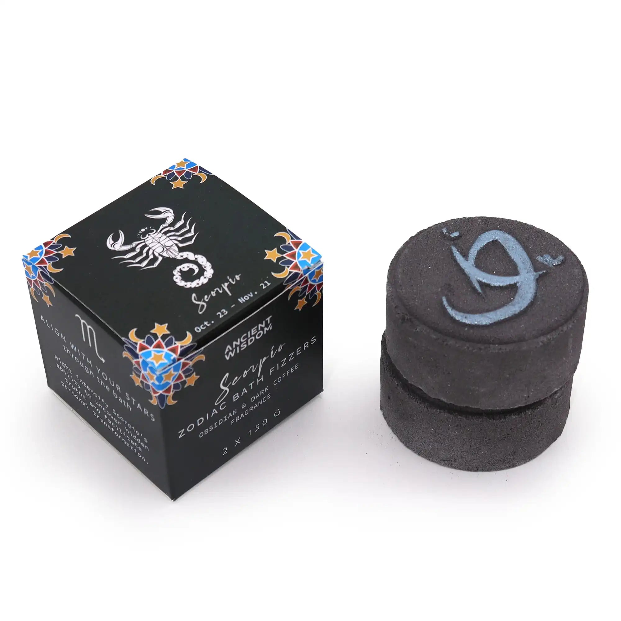 Ancient Wisdom Bath Fizzers Zodiac Horoscope Bathbombs 2 Pack Vegan Friendly Health & Beauty > Personal Care > Cosmetics > Bath & Body > Bath Additives > Bath Fizzers Zodiac Bath Fizzers > Horoscope Bathbombs 2 Pack > Vegan Friendly Bath Bombs emmy-jane-boutique.myshopify.com