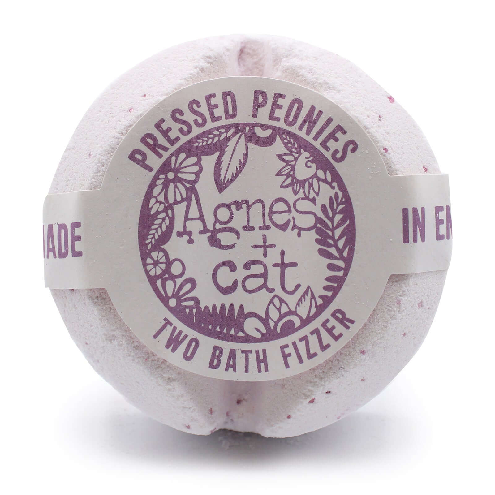 Bath Bomb Fizzers - Agnes & Cat - UK Made - Vegan Bath Soak