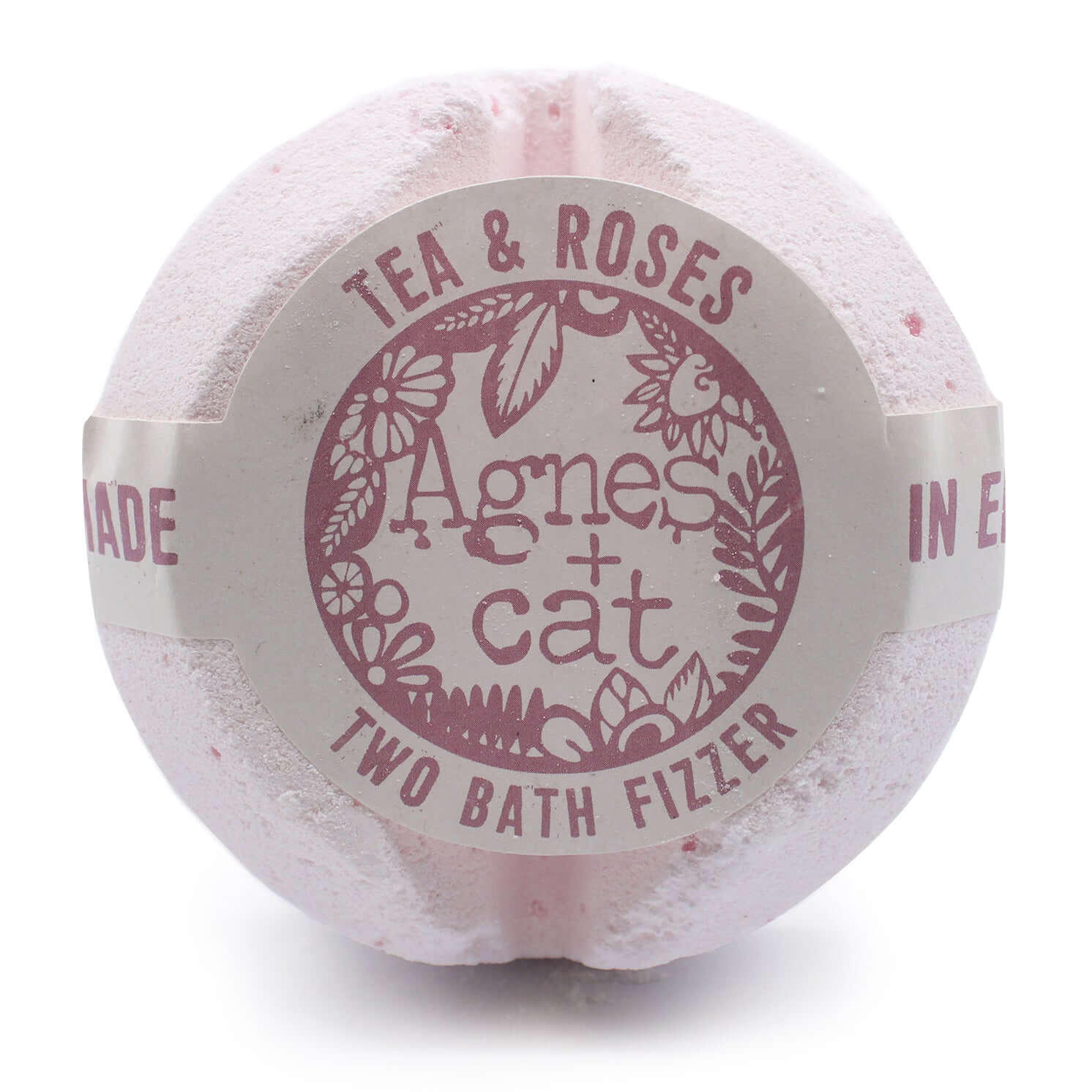 Bath Bomb Fizzers - Agnes & Cat - UK Made - Vegan Bath Soak