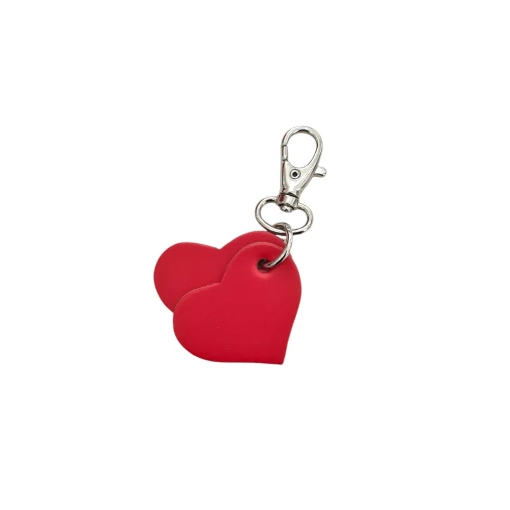 Zatchels Bauble Handmade Leather Handbag - Love Hearts - Pillar Box Red Clothing & Accessories > Handbags, Wallets & Cases > Handbags > Shoulder Bags > Handmade Leather Handbags > Red Handbags > 3 Way Bags Shoulder Cross Body Clutch emmy-jane-boutique.myshopify.com