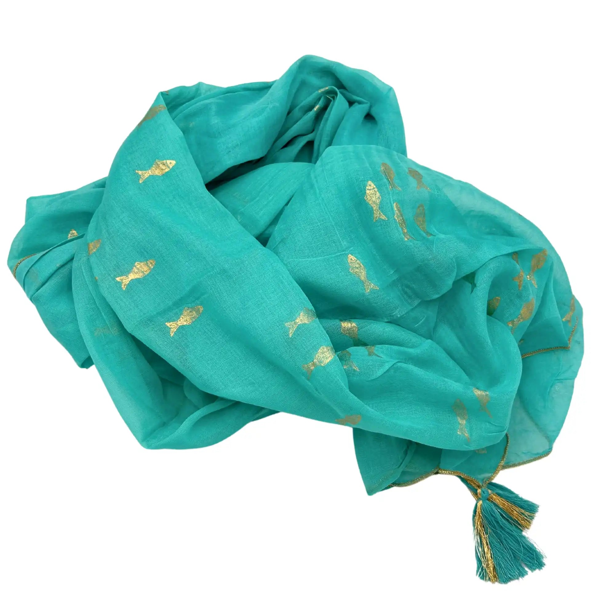 Ancient Wisdom Hand-Painted Cotton Scarf Sarong - Versatile Pario Beach Cover-Up Clothing & Accessories > Clothing Accessories > Scarves & Snoods > Scarves > Cotton Scarves > Hand Painted Scarves > Pario Scarf > Sarongs > Beach Cover Ups emmy-jane-boutique.myshopify.com