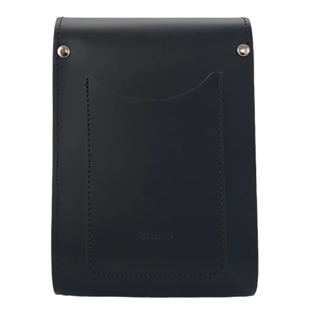 Zatchels Handmade Leather Festival Phone Bag - Black Phone Pouch Clothing & Accessories > Handbags, Wallets & Cases > Handbags > Handmade Handbags > Leather Handbags > Festival Bags > Handmade Leather Festival Phone Bag > Black Leather Phone Bags emmy-jane-boutique.myshopify.com