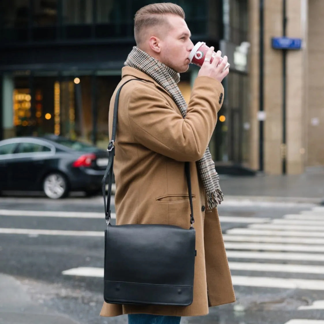 Zatchels Men's Brown Leather Bag Tannery Messenger Tan Luggage & Bags > Messenger Bags > Mens bags > leather bags > brown bags > Men's Brown Leather Bag Tannery Messenger emmy-jane-boutique.myshopify.com