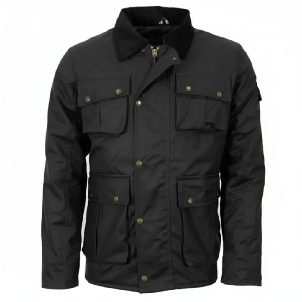 Game Mens Wax Jacket - Game Utilitas II Apparel & Accessories > Clothing > Outerwear > Coats & Jackets > Wax Jacket > Game Jacket > Mens Waxed Cotton Coat emmy-jane-boutique.myshopify.com