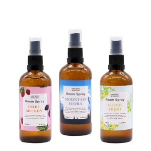 Emmy Jane - Ancient Wisdom - Room Sprays - Home Fresh - 6 Scents Inspired By Nature. A unique selection of Home Fresh Room Sprays, brimming with the finest scents inspired by nature. Home Fresh Room Sprays, are designed to bring a touch of nature's finest scents into every home. Ancient Wisdom Room Sprays are crafted with the highest quality ingredients