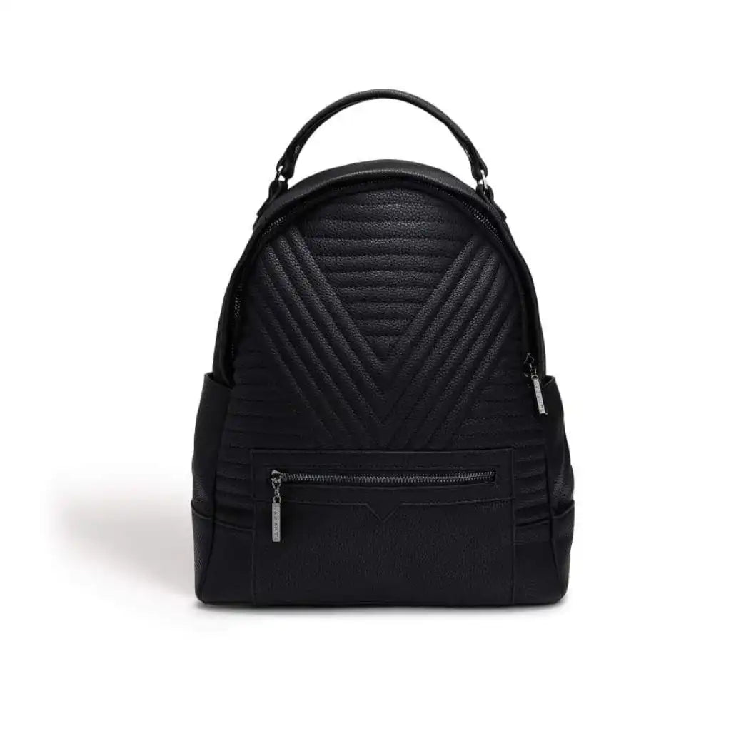 LaBante London Camberwell Black Quilted Vegan Backpack Luggage & Bags > Backpacks > Laptop Backpack > Labante London Bags > Vegan Backpacks > 15" Laptop Backpacks > Smart Casual Daypack emmy-jane-boutique.myshopify.com