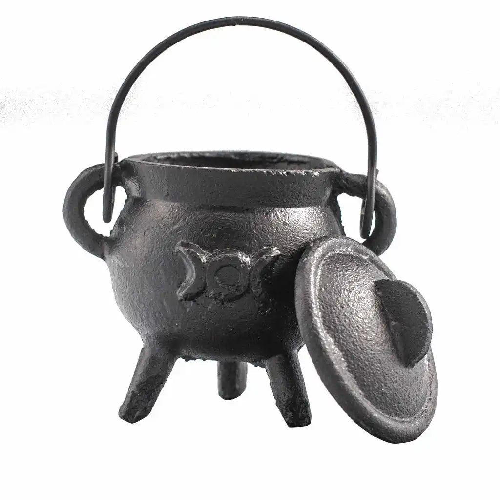 Emmy Jane Cast Iron Cauldron - Small Black Metal Cauldron - 5 Designs & Sizes Home & Garden > Decor > Decorative Bowls > Cast Iron Mini Cauldrons emmy-jane-boutique.myshopify.com