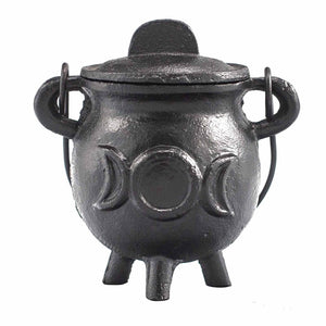 Check out our range of cast iron mini cauldrons. Just the job for your Halloween celebrations or the perfect gift for the witch in your life.  5 Designs & Sizes.  Material Iron  Colour Black  Made in India