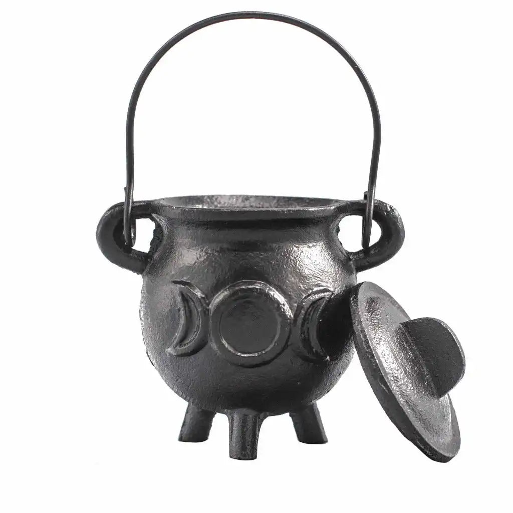 Emmy Jane Cast Iron Cauldron - Small Black Metal Cauldron - 5 Designs & Sizes Home & Garden > Decor > Decorative Bowls > Cast Iron Mini Cauldrons emmy-jane-boutique.myshopify.com
