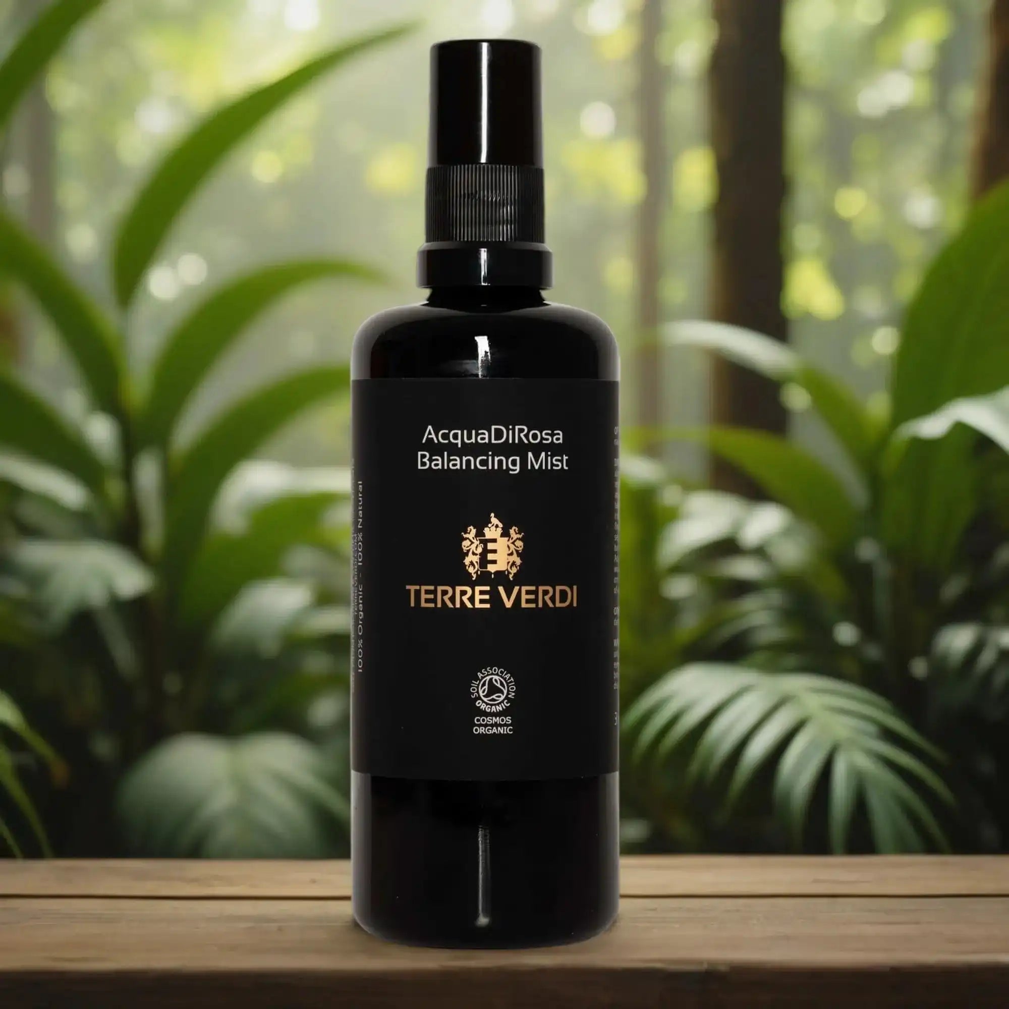 Terre Verdi Organic Skincare Acqua di Rosa Balancing Mist - Organic Rose Water Toner Health & Beauty > Personal Care > Cosmetics > Skin Care > Toners & Astringents > Vegan Toners > Natural Organic Facial Toner Mist emmy-jane-boutique.myshopify.com