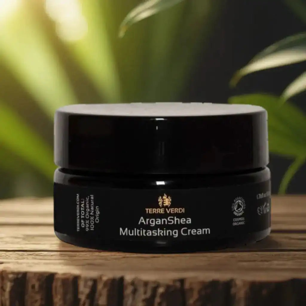 Terre Verdi Organic Skincare Argan Shea Multitasking Cream - Organic Balm Health & Beauty > Personal Care > Cosmetics > Skin Care > Skin Care Masks & Peels > Natural Face Masks > Argan Shea Multitasking Cream emmy-jane-boutique.myshopify.com