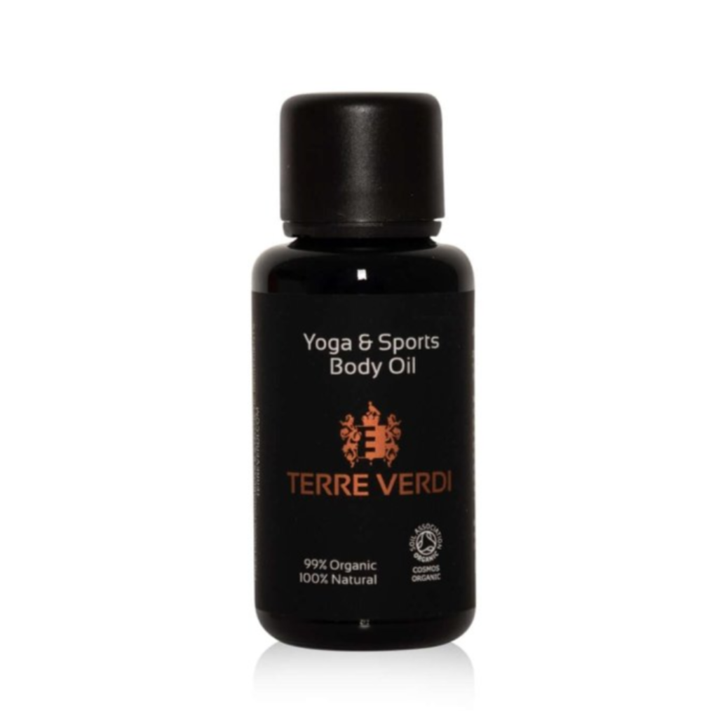 Yoga & Sports Body Oil - Organic Massage Oil - Travel Size