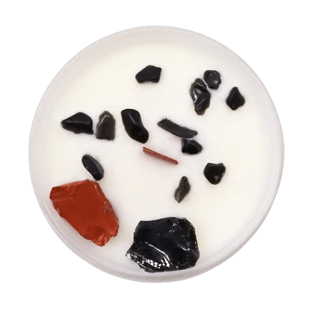 Ancient Wisdom Crystal Candles - Chakra - Scented Soy Wax Jar Candles Infused With Gemstones Home & Garden > Decor > Home Fragrances > Candles > Gemstone Candles > Crystal Candles > Chakra Candles > Scented Soy Wax Jar Candles Infused With Gemstones emmy-jane-boutique.myshopify.com