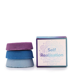 Emmy Jane - Ancient Wisdom - Bath Bomb Gift Set - Chakra Bath Fizzers Sets - Aromatherapy Bath Gift. Designed to strengthen specific aspects of your well-being and inner balance. Each Chakra Fizzer is crafted with specially chosen essential oils to unblock and harmonize each of the body's vital energy centres. Ideal for those seeking a holistic approach to self-care or as a unique gift for loved ones.
