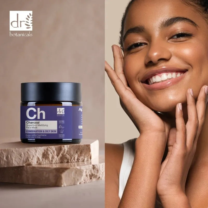 Dr Botanicals Dr Botanicals Charcoal Superfood Mattifying Face Mask 60ml Health & Beauty > Personal Care > Cosmetics > Skin Care > Skin Care Masks & Peels > Natural Face Masks > Dr Botanicals Charcoal Superfood Mattifying Face Mask emmy-jane-boutique.myshopify.com