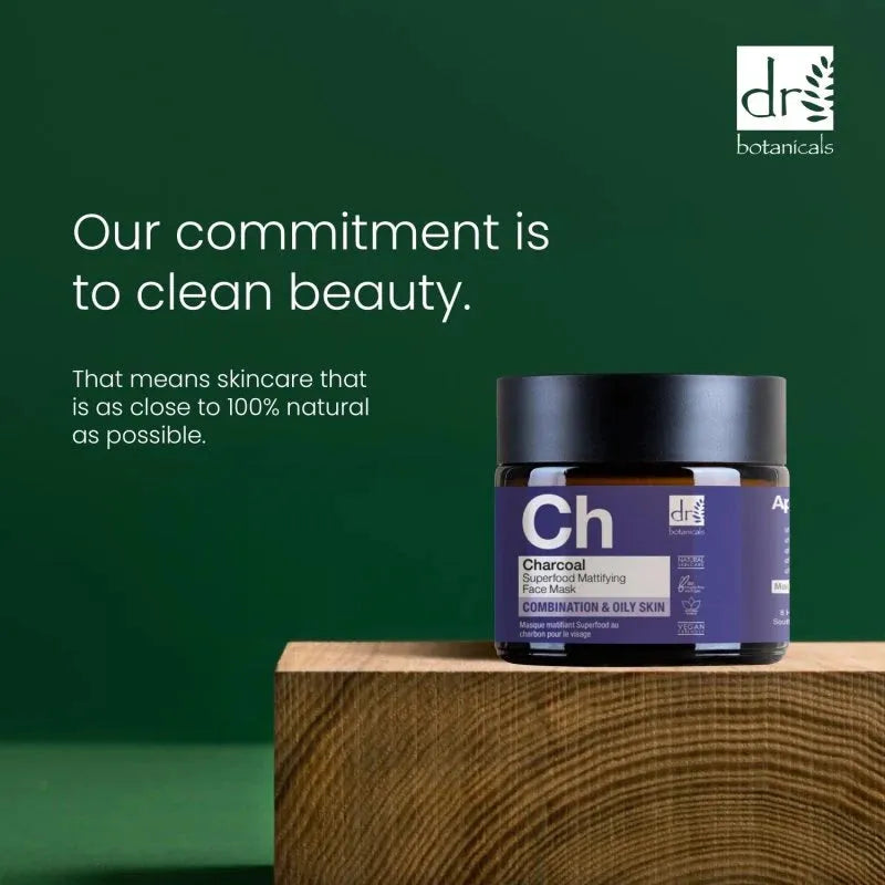 Dr Botanicals Dr Botanicals Charcoal Superfood Face Mask Duo Health & Beauty > Personal Care > Cosmetics > Skin Care > Skin Care Masks & Peels > Natural Face Masks > Charcoal Superfood Restoring Treatment Mask emmy-jane-boutique.myshopify.com
