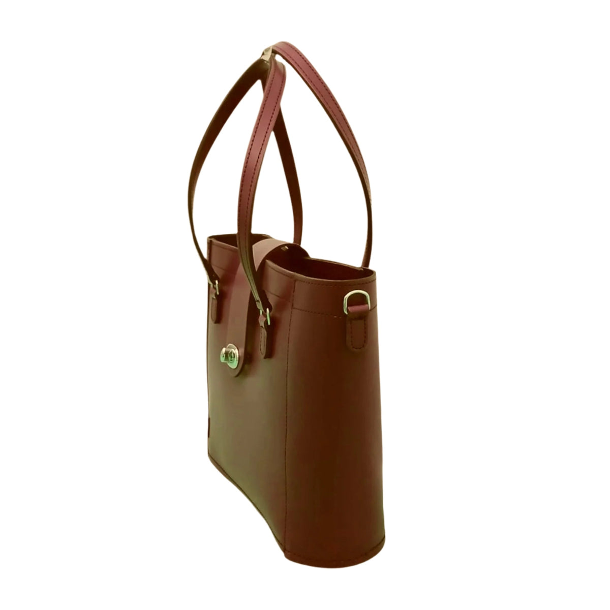 leather shopper bag