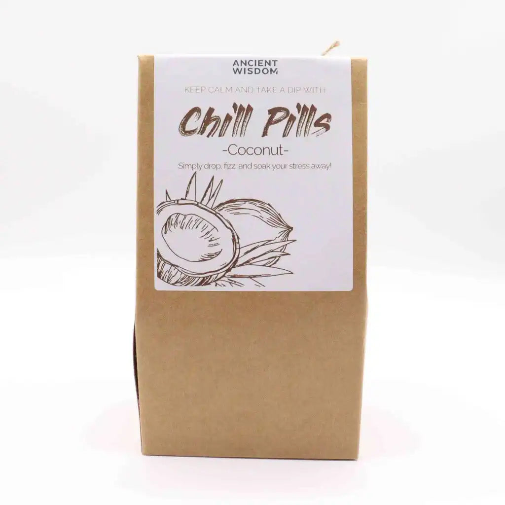 Ancient Wisdom Bath Bomb Gift - Chill Pill Gift Packs - Mini Bath Bomb Gift Set Health & Beauty > Personal Care > Cosmetics > Bath & Body > Bath Additives > Bath Bombs > Mini Bath Bombs with Essential Oils > Aromatherapy Bath Bomb Gift > Chill Pill Bath and Body Gift Set emmy-jane-boutique.myshopify.com