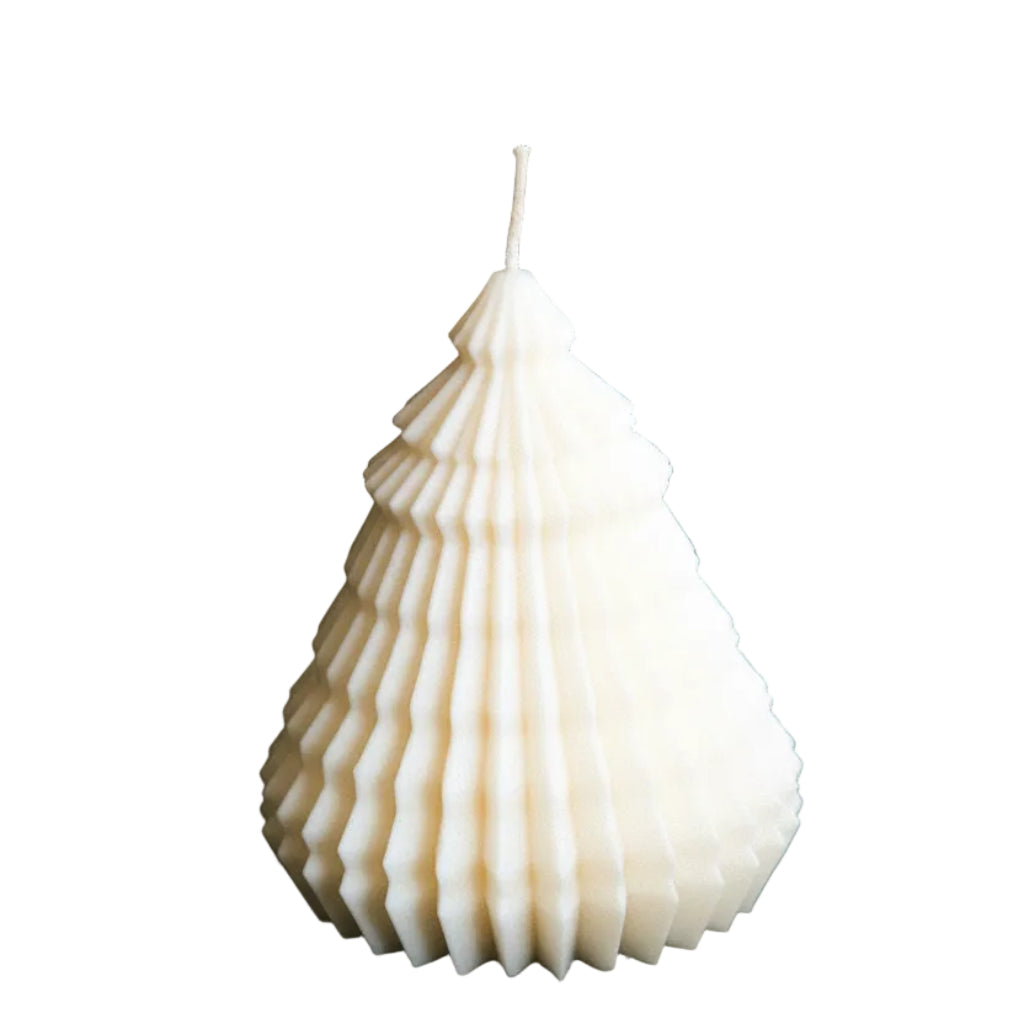 christmas tree shape candle