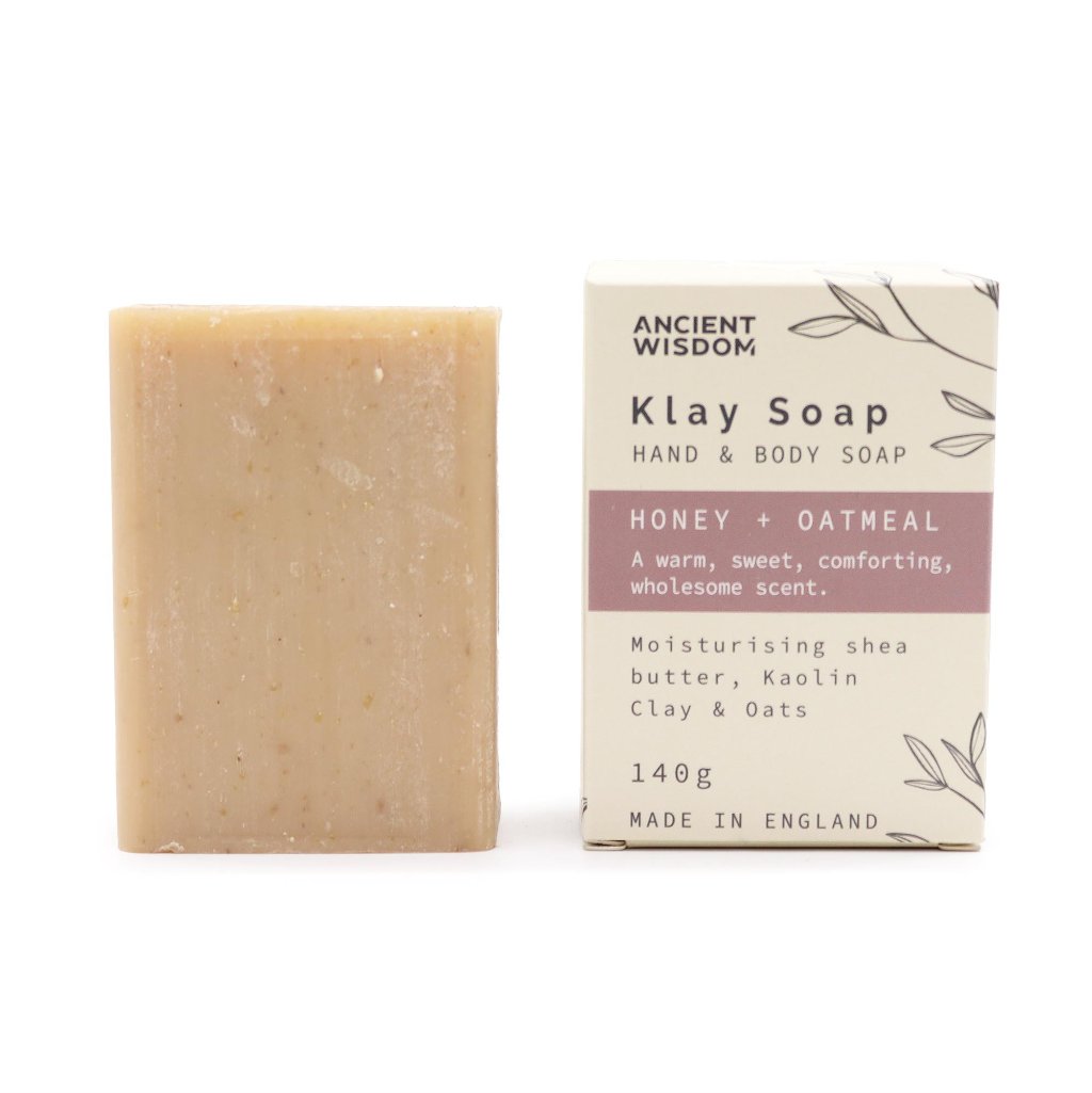 Natural Clay Soaps with Essential Oils - Vegan-Friendly