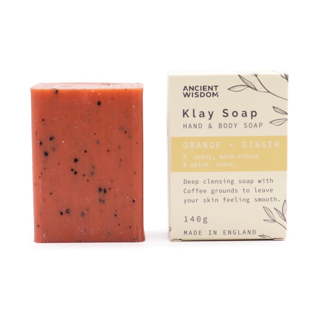 Natural Clay Soaps with Essential Oils - Vegan-Friendly