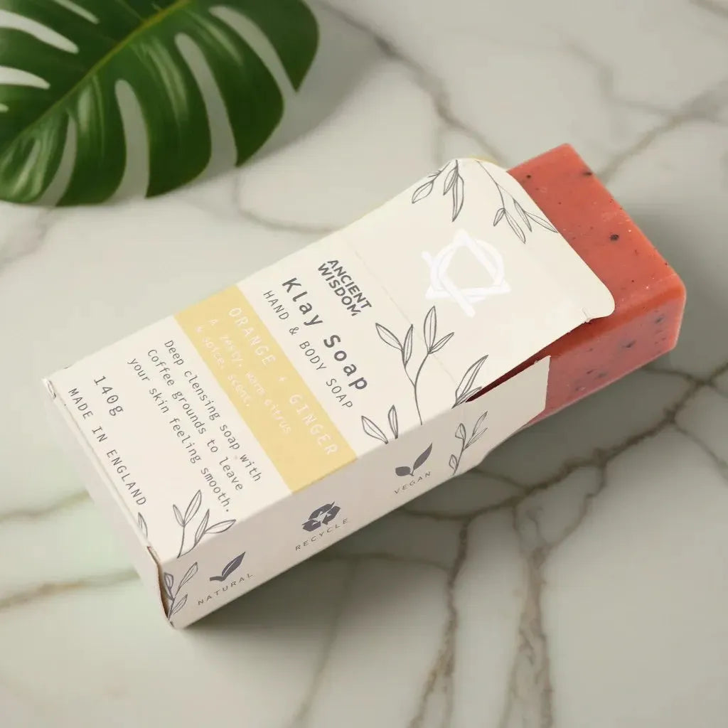 Ancient Wisdom Natural Clay Soaps with Essential Oils - Vegan-Friendly Health & Beauty > Personal Care > Cosmetics > Bath & Body > Bar Soap > Artisan Clay Soaps emmy-jane-boutique.myshopify.com