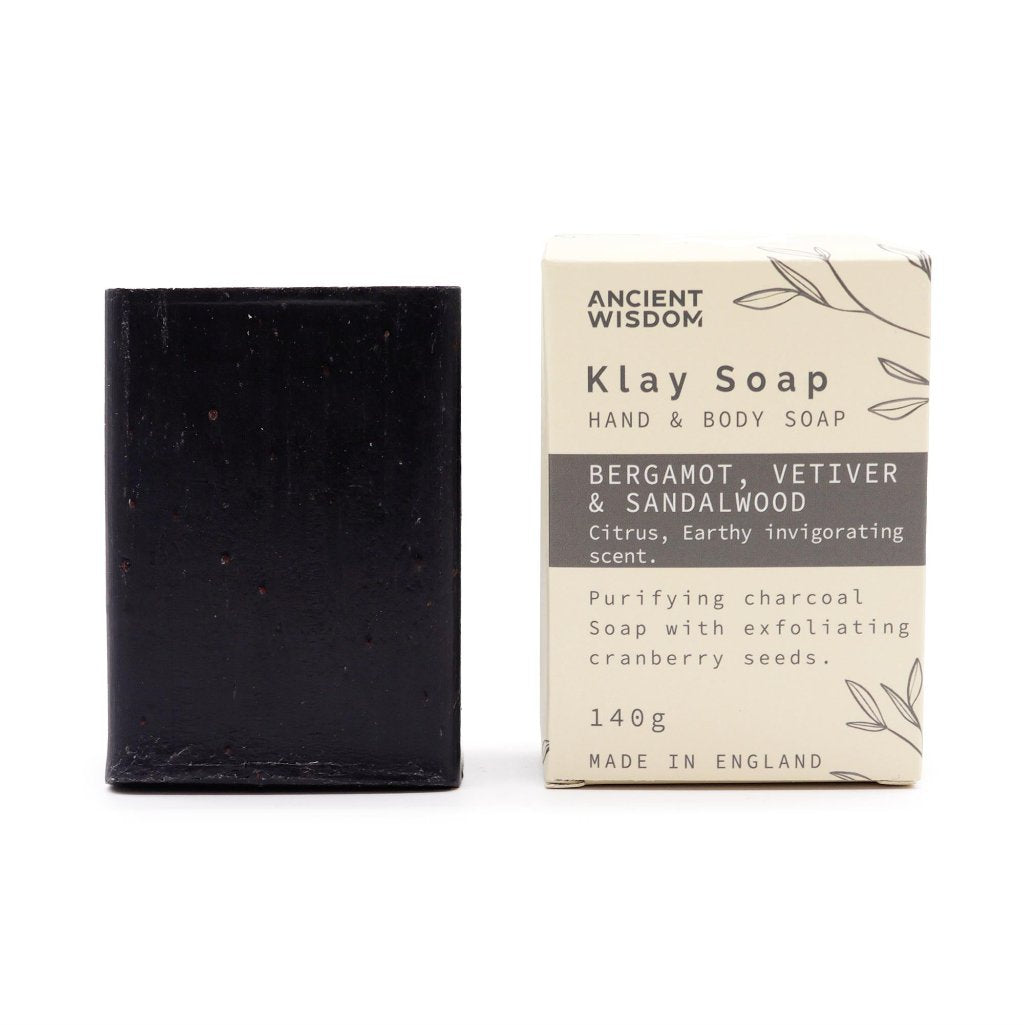 Natural Clay Soaps with Essential Oils - Vegan-Friendly