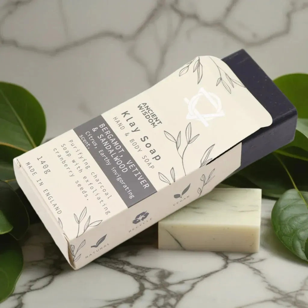 Ancient Wisdom Natural Clay Soaps with Essential Oils - Vegan-Friendly Health & Beauty > Personal Care > Cosmetics > Bath & Body > Bar Soap > Artisan Clay Soaps emmy-jane-boutique.myshopify.com