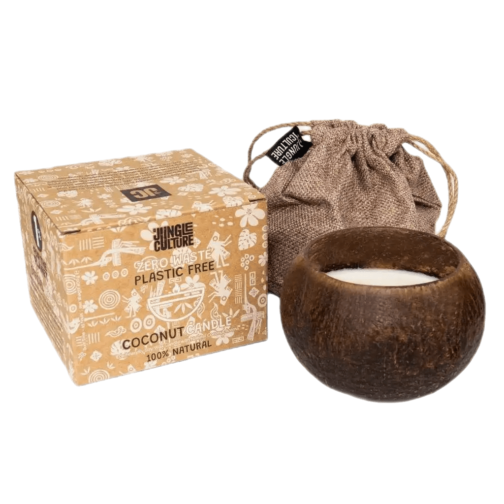 Jungle Culture Coconut Shell Soy Wax Candles - Handmade Eco-Friendly & Vegan Home & Garden > Decor > Home Fragrances > Candles > Eco-Friendly Candles > Vegan Candles > Coconut Candles emmy-jane-boutique.myshopify.com