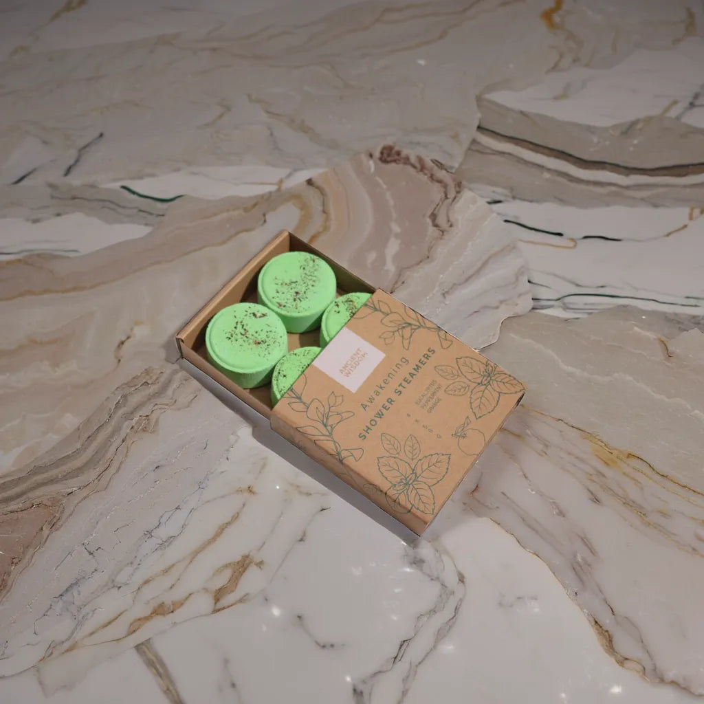 Ancient Wisdom Shower Steamers Natural Zen Wellness Gift Set - Vegan-Friendly Health & Beauty > Personal Care > Cosmetics > Bath & Body > Bath Additives> Shower Steamers emmy-jane-boutique.myshopify.com