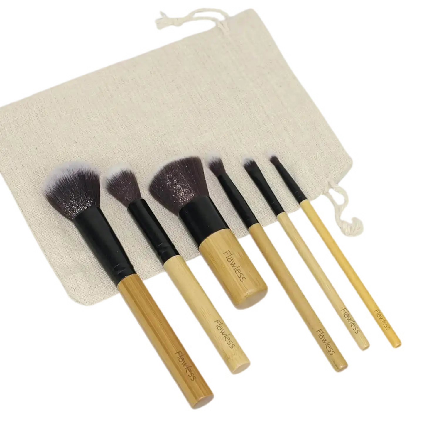 Flawless Dewy Skin Bamboo Brush Set - Make Up Brushes Health & Beauty > Personal Care > Cosmetics > Cosmetic Tools > Makeup Tools > Makeup Brushes > Bamboo Makeup brush Set emmy-jane-boutique.myshopify.com