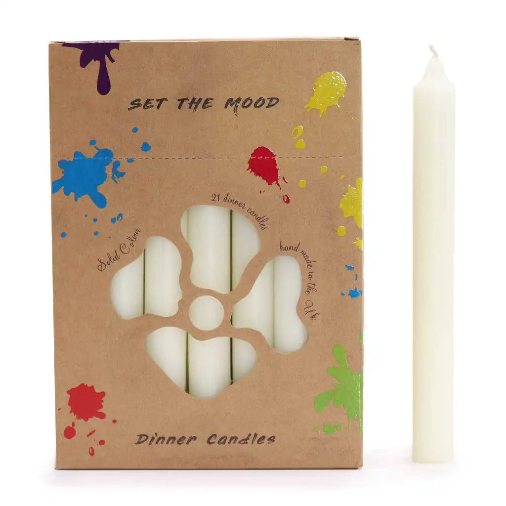 Emmy Jane Dinner Candles - Large Pack Solid Unscented Candles - Made in the UK Home & Garden > Decor > Home Fragrances > Candles > Dinner Candles > Solid Colour Dinner Candles > Large Pack Made in the UK Dinner Candles emmy-jane-boutique.myshopify.com