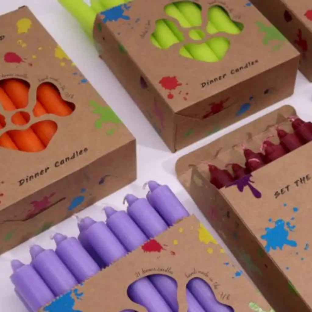 Emmy Jane Dinner Candles - Large Pack Solid Unscented Candles - Made in the UK Home & Garden > Decor > Home Fragrances > Candles > Dinner Candles > Solid Colour Dinner Candles > Large Pack Made in the UK Dinner Candles emmy-jane-boutique.myshopify.com