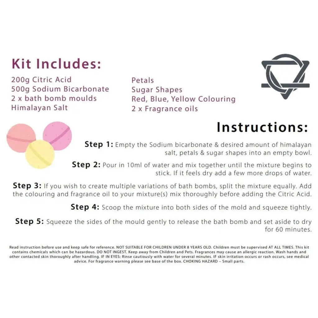 Ancient Wisdom Bath Bomb Kit - Make Your Own Bath Bombs Set - DIY Bath Bomb Gift Set Arts & Entertainment > Hobbies & Creative Arts > Arts & Crafts > Art & Craft Kits > Make Your Own Bath Bomb Kits emmy-jane-boutique.myshopify.com