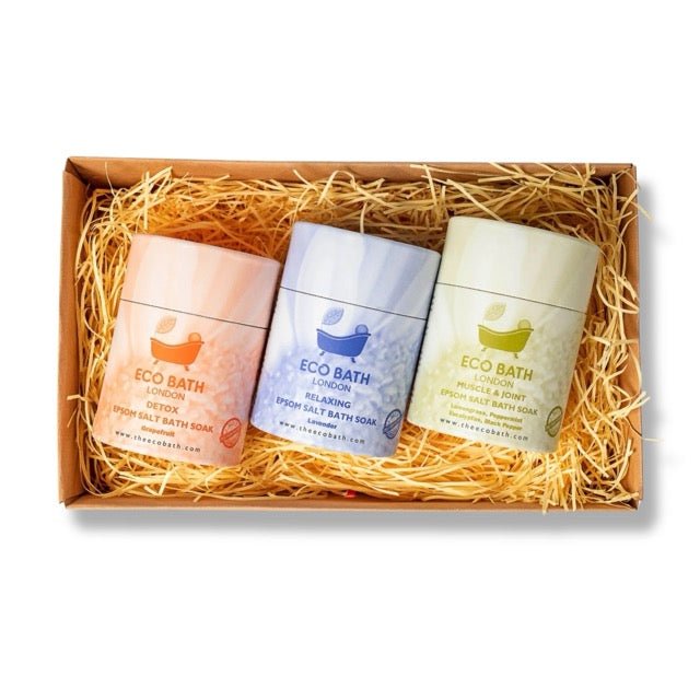 Buy Epsom Salt Bath Soak Gift Set for Relaxing Baths