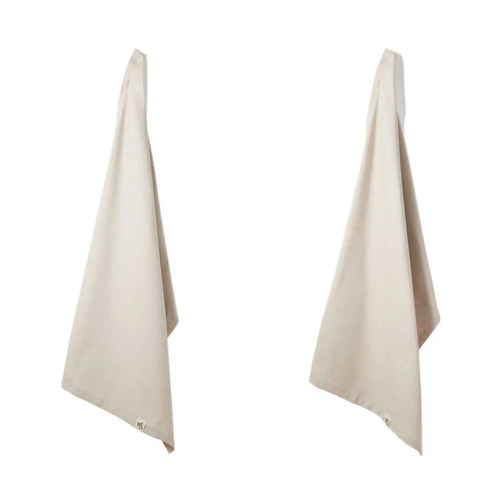 Wild And Stone Organic Cotton Tea Towels - Herringbone Weave - Set of 2 Home & Garden > Linens & Bedding > Towels > Kitchen Towels > Cotton Tea Towels > Organic Cotton Tea Towels emmy-jane-boutique.myshopify.com