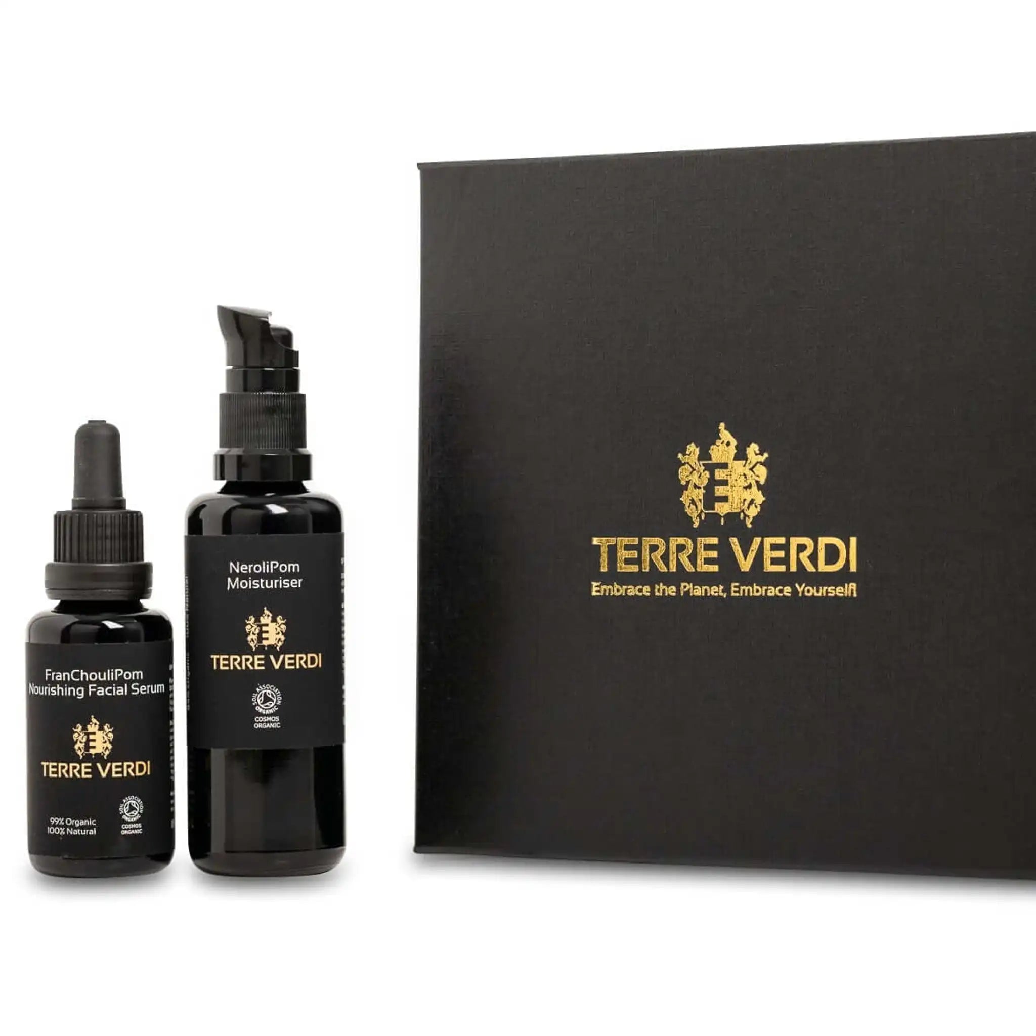 Terre Verdi Organic Skincare Organic Moisturiser Gift Set - The Nourishing Box – Luxury Skincare Gift Set Health & Beauty > Personal Care > Cosmetics > Skin Care > Gift Sets > Organic Moisturiser Gift Set > Luxury Skincare Gift set emmy-jane-boutique.myshopify.com