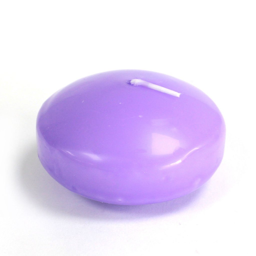 Floating Candles Ivory, Pink and Purple - 2 Sizes