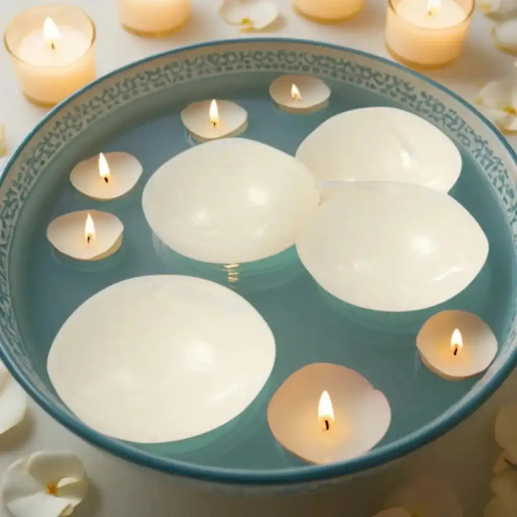 Emmy Jane Floating Candles Ivory, Pink and Purple - 2 Sizes Home & Garden > Decor > Home Fragrances > Candles >Floating Candles Ivory, Pink and Purple - 2 Sizes emmy-jane-boutique.myshopify.com