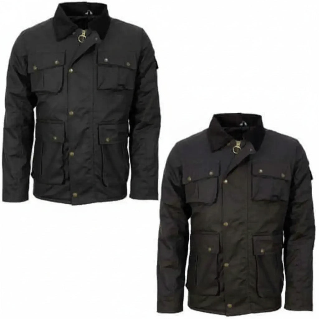 Game Mens Wax Jacket - Game Utilitas II Apparel & Accessories > Clothing > Outerwear > Coats & Jackets > Wax Jacket > Game Jacket > Mens Waxed Cotton Coat emmy-jane-boutique.myshopify.com