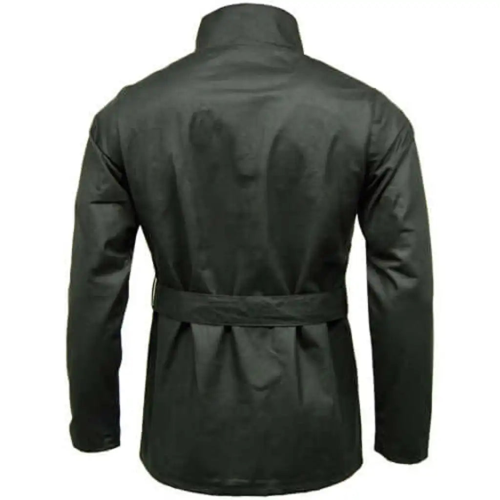 Game Motorcycle Wax Jacket - Game Continental Apparel & Accessories > Clothing > Outerwear > Coats & Jackets > Quilted Wax Jacket > Game Continental Jacket > Mens Waxed Cotton Coat emmy-jane-boutique.myshopify.com
