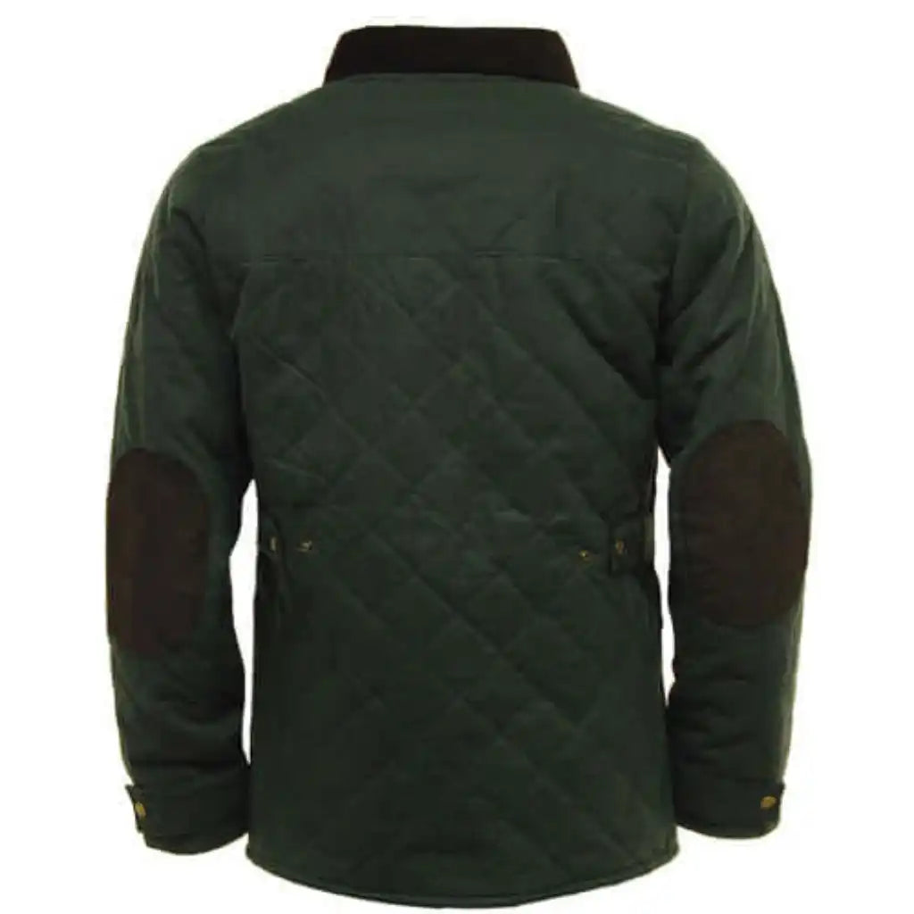 Game Quilted Wax Jacket - Game Oxford Apparel & Accessories > Clothing > Outerwear > Coats & Jackets > Quilted Wax Jacket > Game Speedway Jacket > Mens Waxed Cotton Coat emmy-jane-boutique.myshopify.com